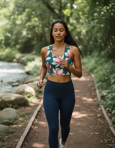 Serenity Longline Sports Bra longline sports bra