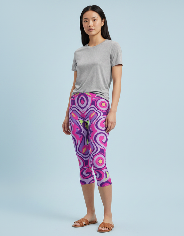 Nebula Capri Leggings bikini — Dripper