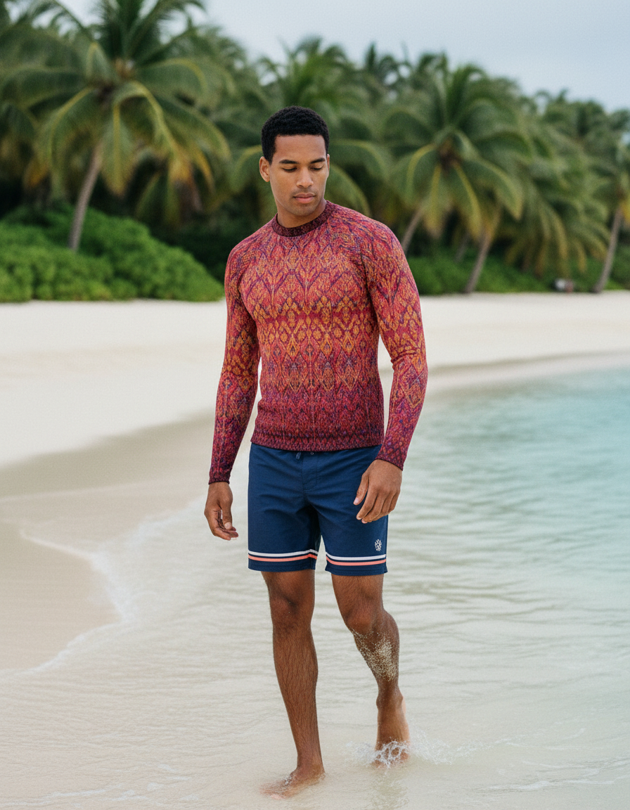 Men's Lava Falls Siam men's rashguards