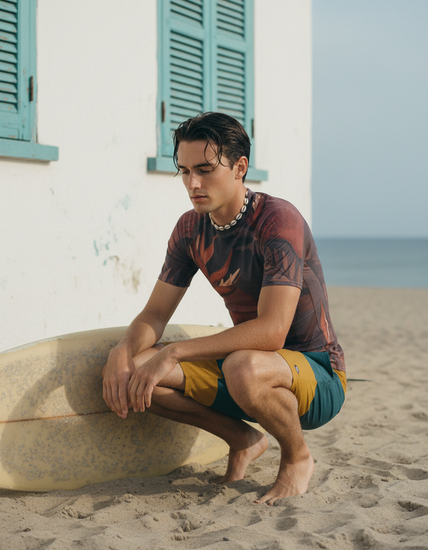 Men's Gauguin Tahiti Rash Guard
