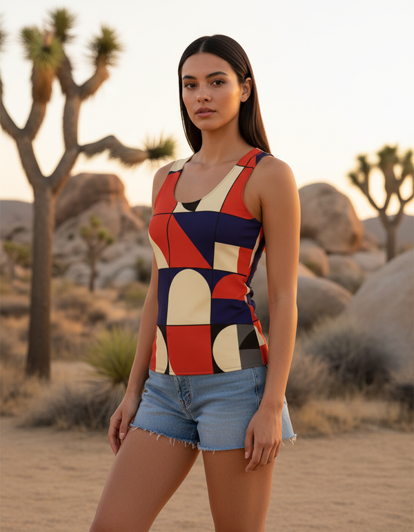 Women's Tonal tank tops