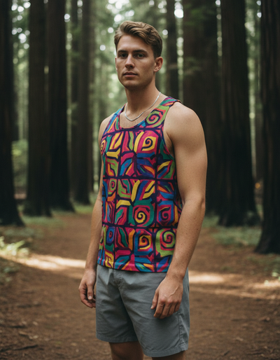 Men's Burnished Lilac Tango Tank Top tank top