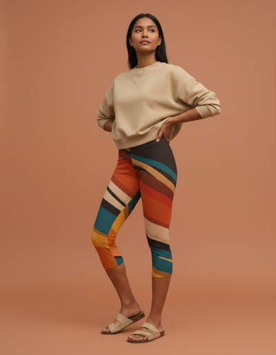 Angora Capri Leggings capri leggings