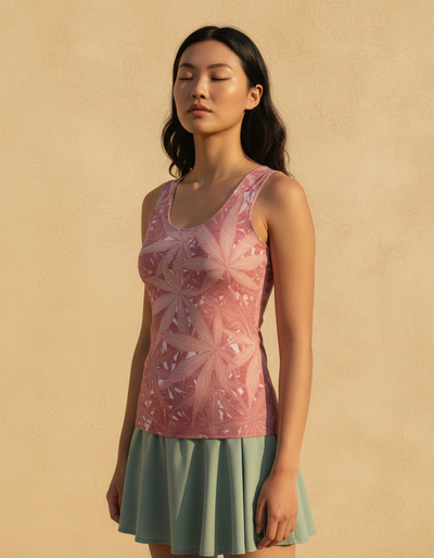 Women's Millennial Pink Yuki Tank Top tank top
