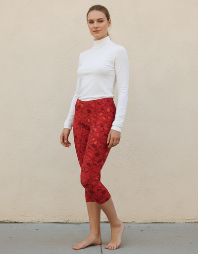 Lava Falls Tsubaki Capri Leggings capri leggings