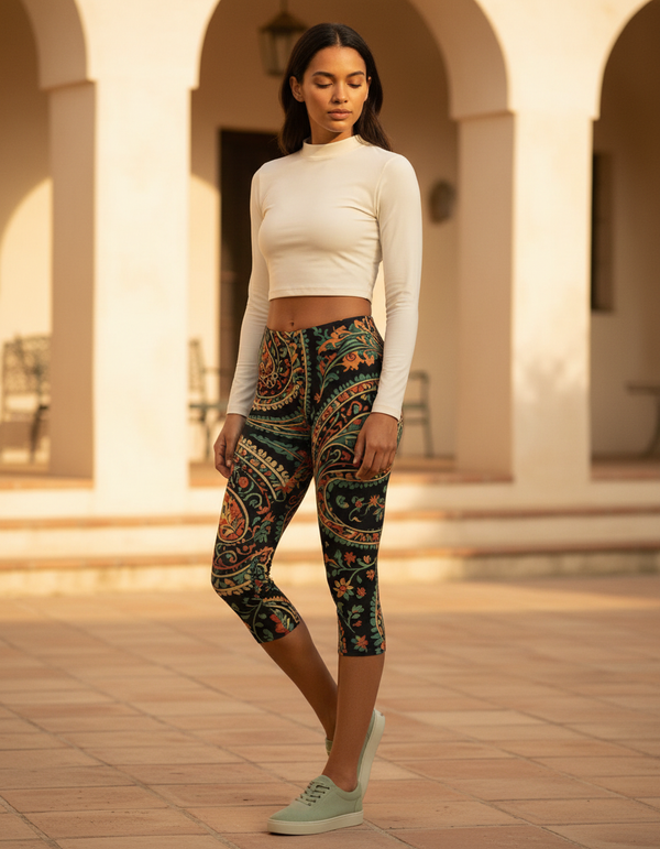Zarif Capri Leggings bikini — Dripper