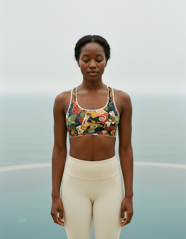 Café Longline Sports Bra Classic longline sports bras