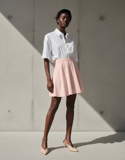 Millennial Pink Skater Skirt skater skirt
