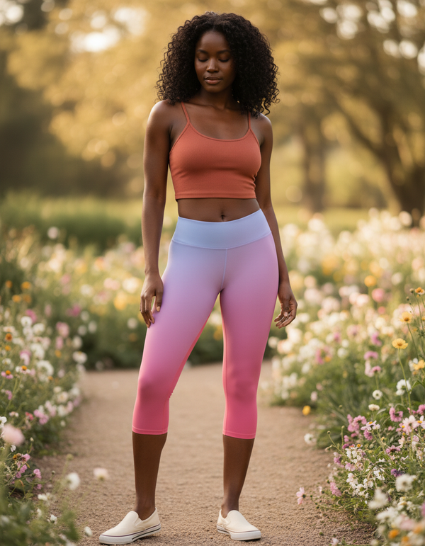 Leggings in Burnished Lilac Elysium