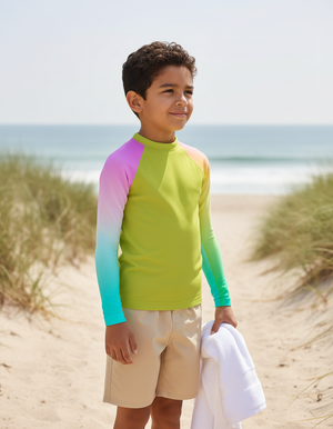Acacia Prism Kids Rash Guard Kids Rash Guard — Dripper