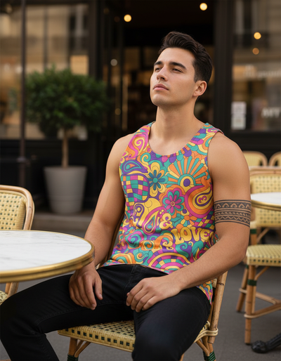 Men's Trippy Tank Top tank top