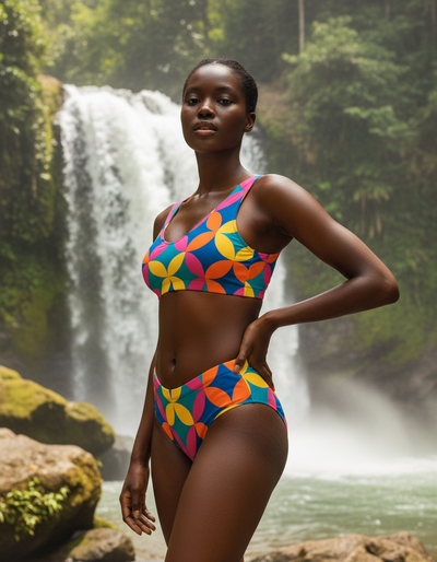 Tsubaki high-waisted bikini