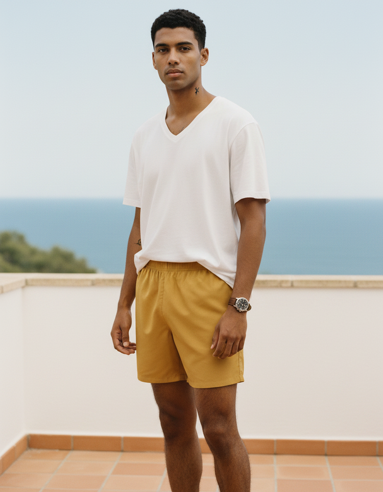 Butterscotch Men's Swim Trunks Men's Swim Trunks — Dripper