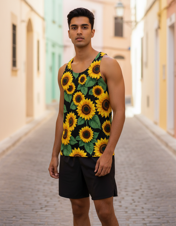 Men's Bloom tank tops