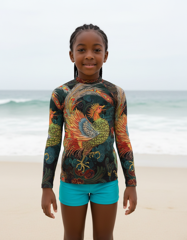 Chinese Collection kids rashguards