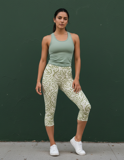 Acacia Mirage Capri Leggings capri leggings