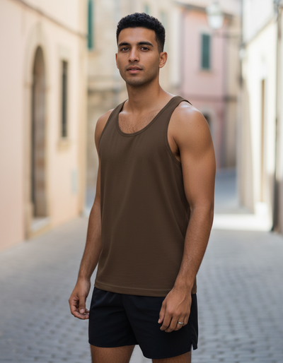 Men's Coffee Bean Tank Top tank top