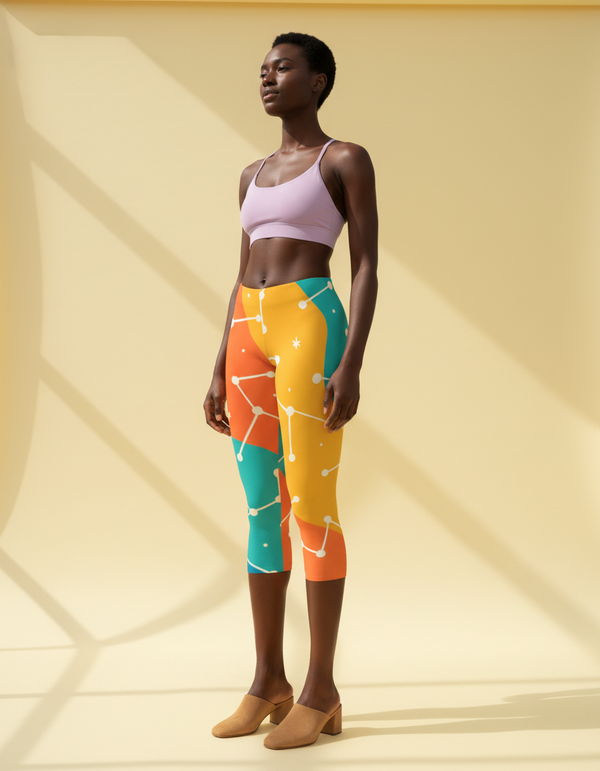 Nebula Capri Leggings Capri Leggings — Dripper