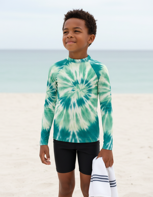 Alexandrite Nebula Kids Rash Guard Kids Rash Guard — Dripper
