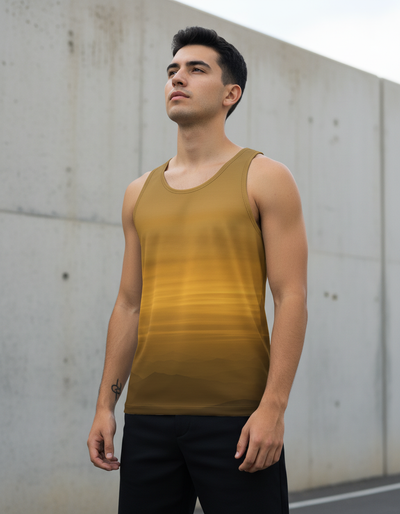 Men's Yellow Solstice Tank Top tank top