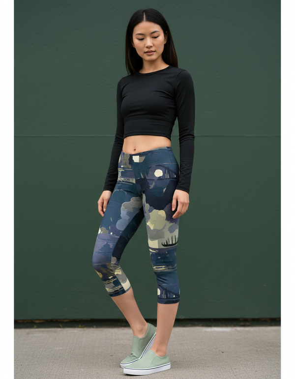 Women's Whistler Nocturne Capri Leggings