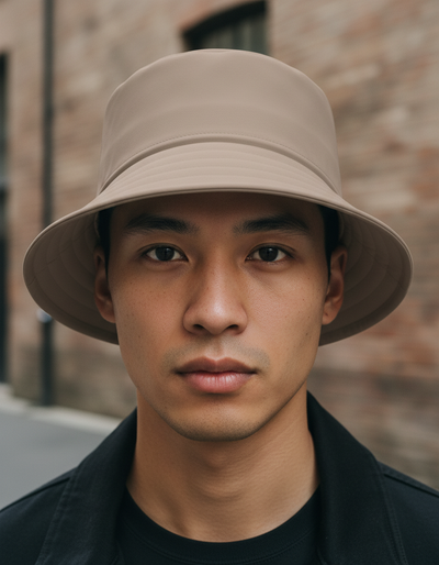 Taupe Bucket Hat bucket hat