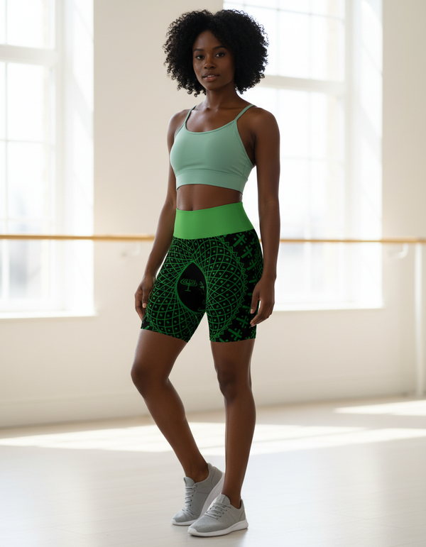 Yoga Shorts in Covenant