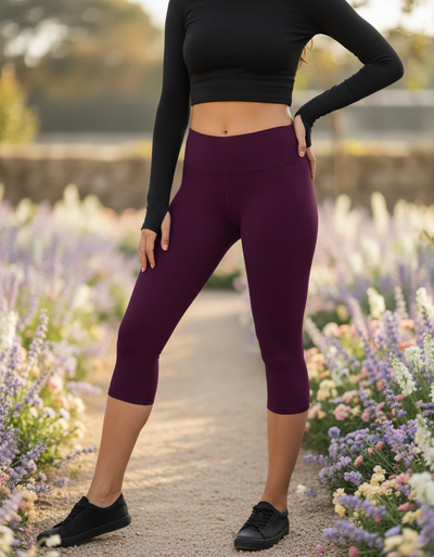 Blackberry Capri Leggings capri leggings