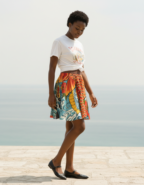 Koi Rising skater skirts