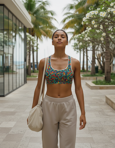 Kaleidoscope Sports Bra classic sports bra