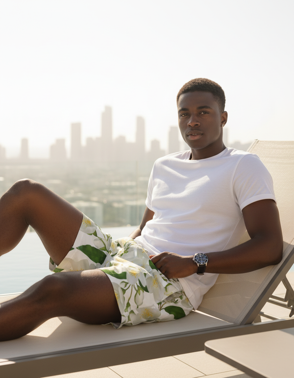 Jasmine Collection men's swim trunks