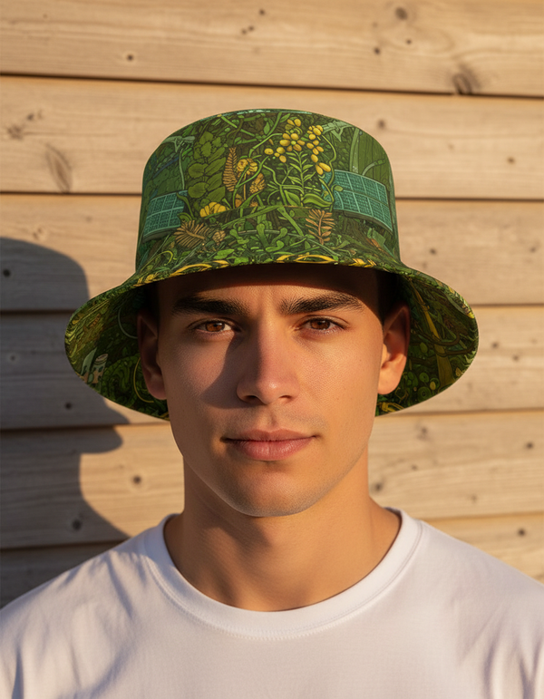 Solarpunk Collection bucket hats