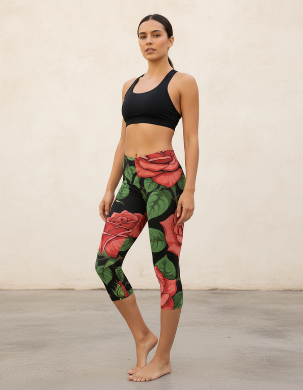 Petal Capri Leggings bikini — Dripper