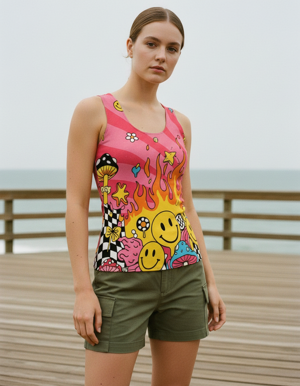 Acid Pop women's tank tops