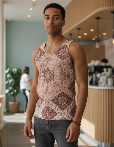 Men's Tea Rose Minaret Tank Top tank top