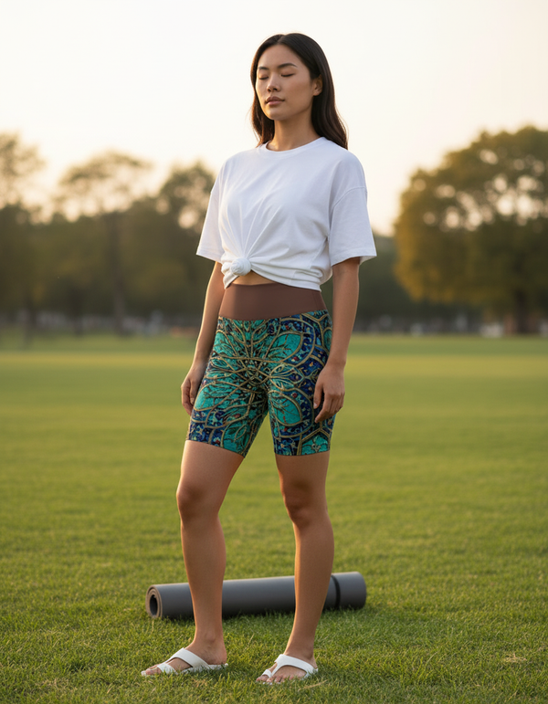 Crescent Yoga Shorts bikini — Dripper