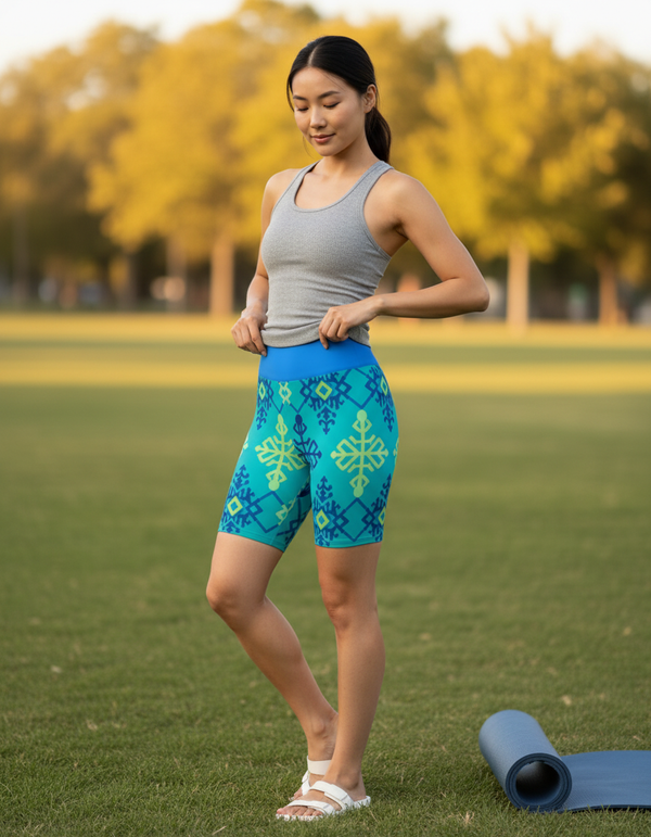 Yoga Shorts in Zarif