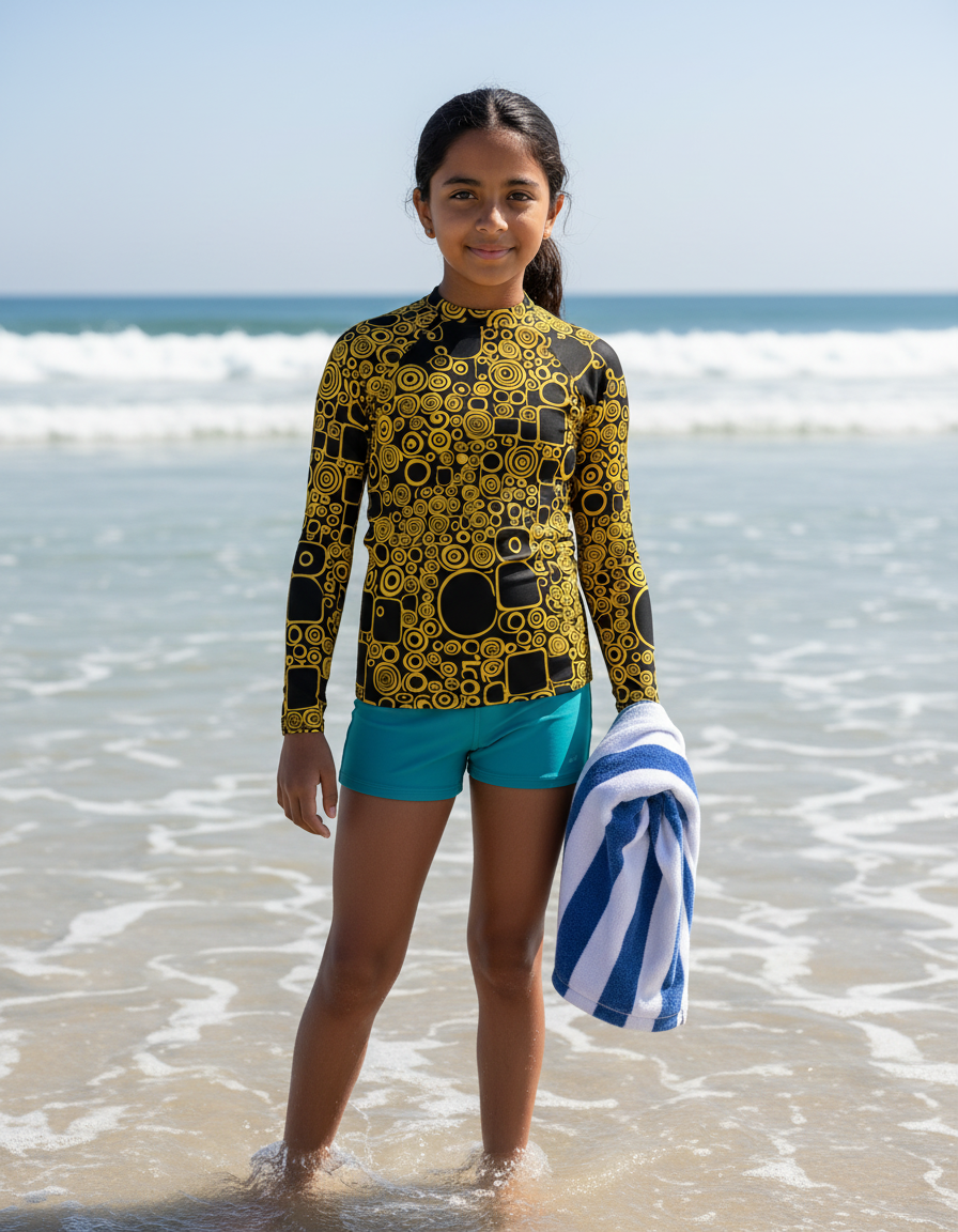 Youth Chiaroscuro youth rashguards