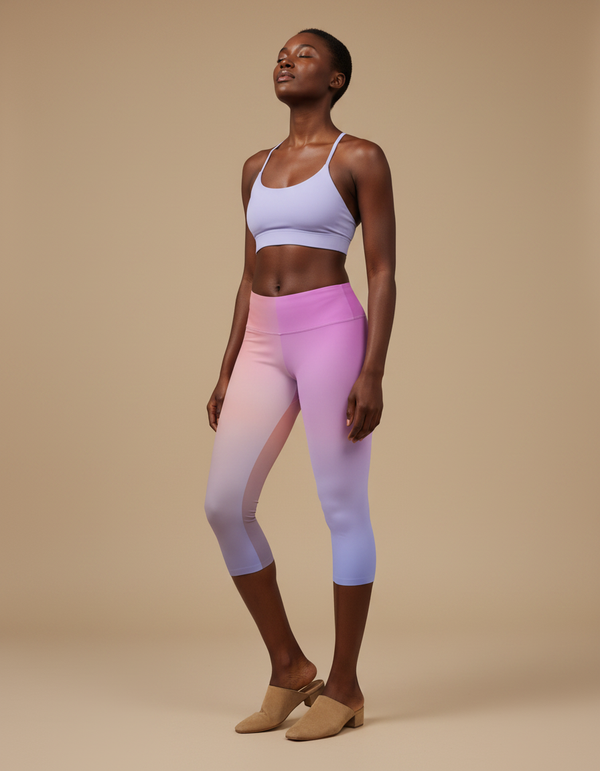 Leggings in Burnished Lilac Prism
