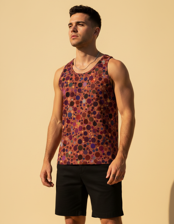 Dapple Tank Top Men's Tank Top — Dripper