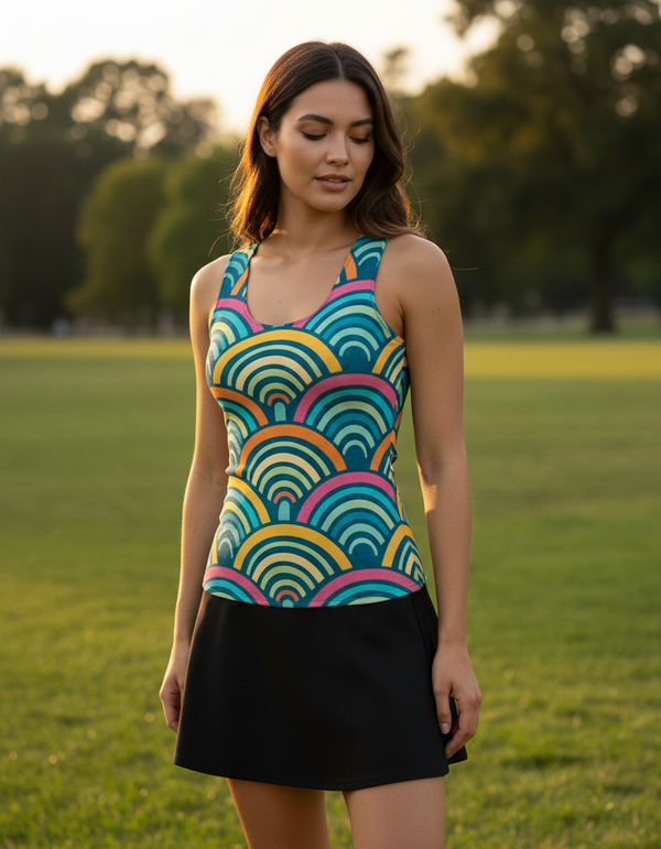 Women's Sakura women's tank tops