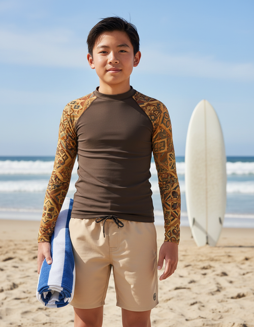 Helix Youth Rash Guard Youth Rash Guard — Dripper