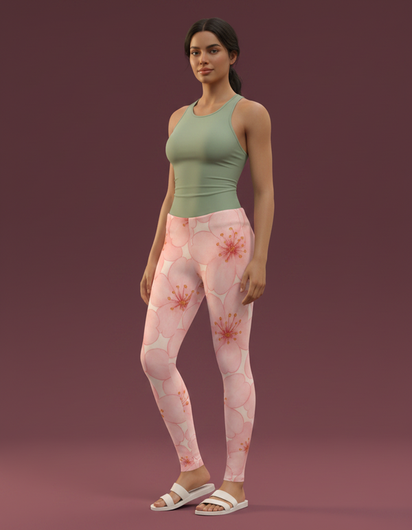 Petal Leggings Women's Leggings — Dripper