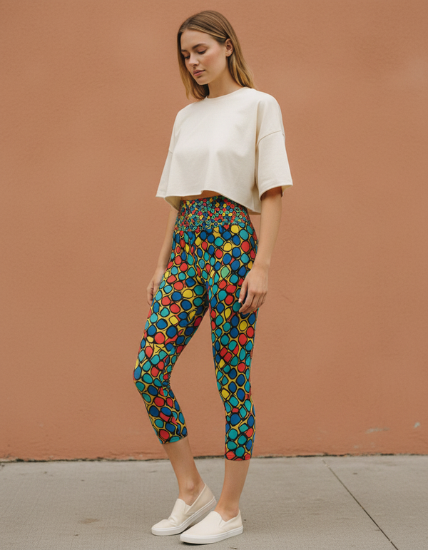 Chromatic Collection capri yoga leggings