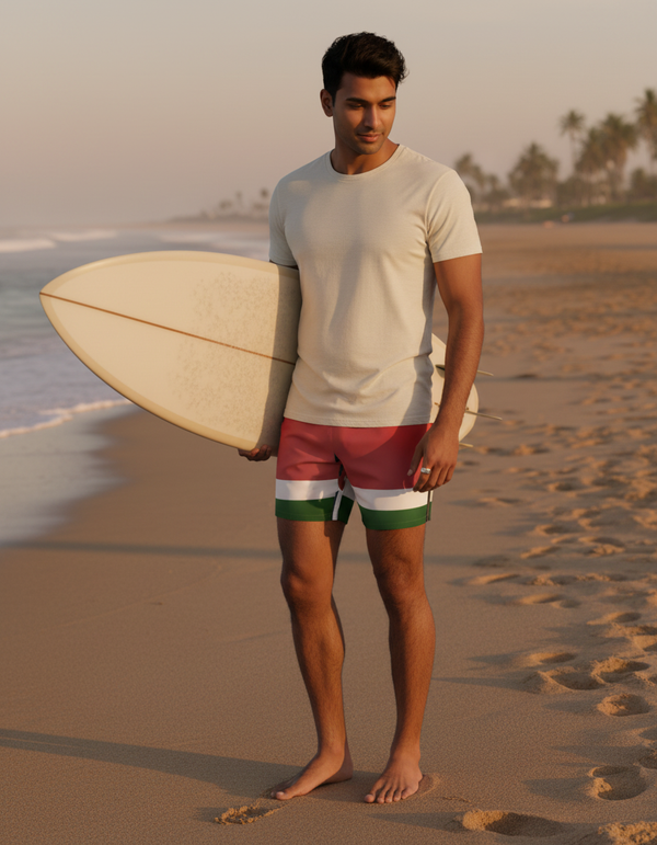 Men's Kenyan Flag Swim Trunks
