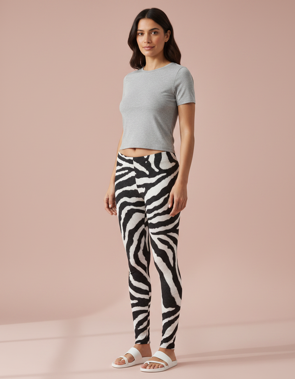Mosaic full-length leggings