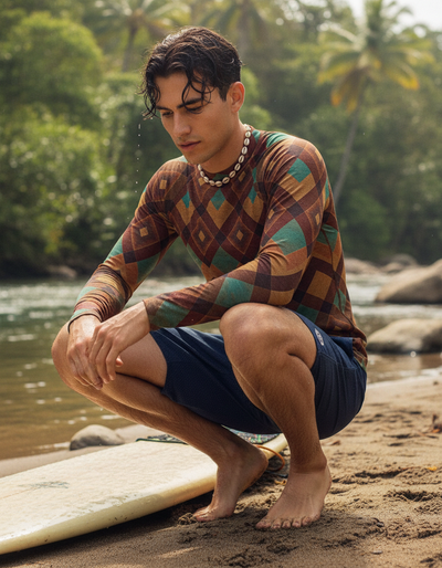 Men's Horizon rash guard