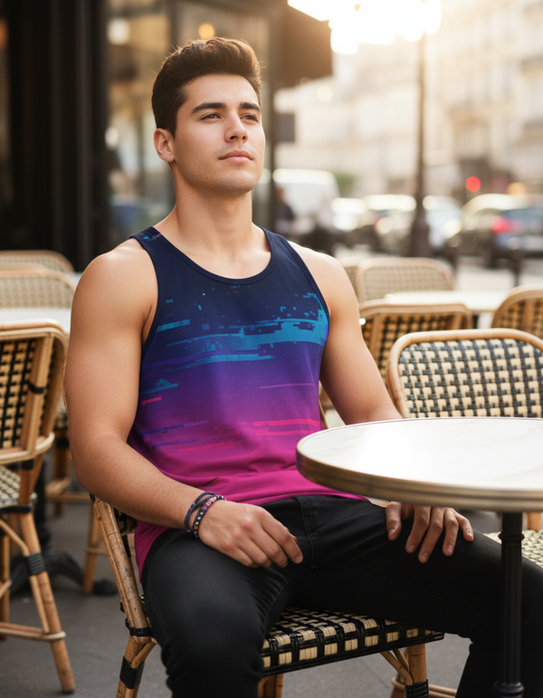 Mosaic Tank Top Men's Tank Top — Dripper