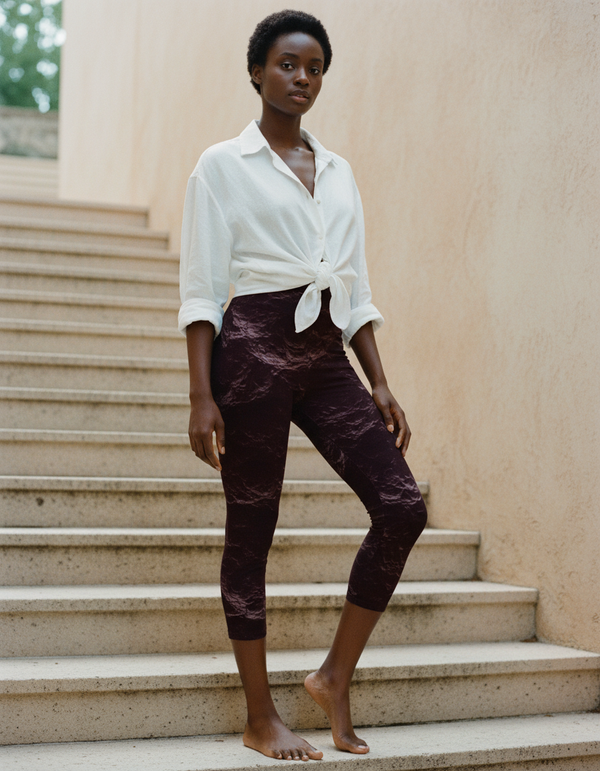 Leggings in Amaranth Eclipse