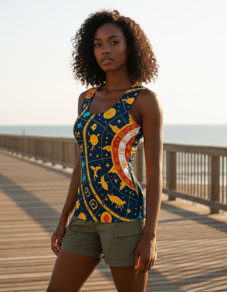 Celestial Wave Tank Top